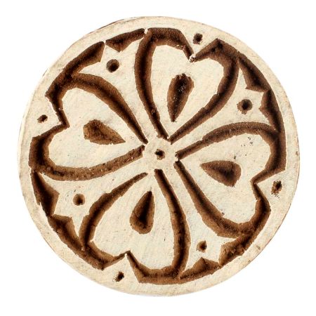 Set of 1 Piece New Wooden Printing Block